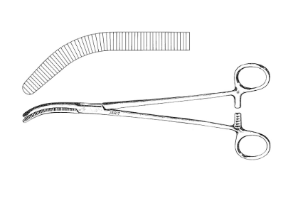 Wertheim Pedicle Clamp, 10" (25.4 Cm)